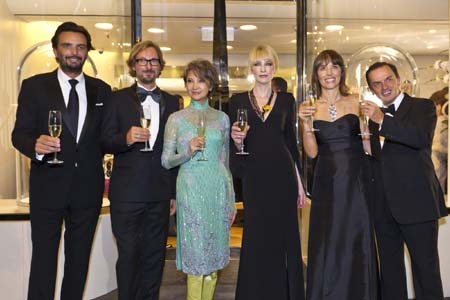  Benjamin Vuchot, Nicolas Bos, Josephine Siao Fong Fong, Cate Blanchett, Catherine Renier and Stanislas de Quercize