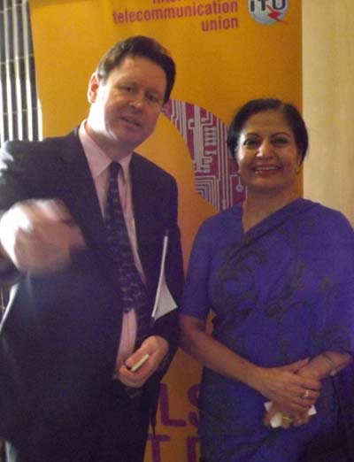 Dennis Gilhooly, Lakshmi Puri, Assistant Secretary-General  and Deputy Executive Director, UN Women.