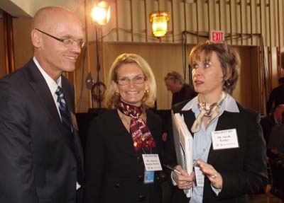 Gary Fowlie, Doreen Bogdan-Martin, Sarah Parkes