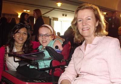 Jennie Yeung, Joanne O'Riordan, Ambassador Anne Anderson, Permanent Representative of Ireland to the  United Nations