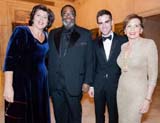 Glimmerglass Festival Artistic & General Director Francesca Zambello, Metropolitan Opera star  Eric Owens, Luke Frazier, Adrienne Arsht 