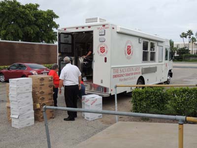 The Salvation Army Responds to Flooding After Tropical Storm Isaac 