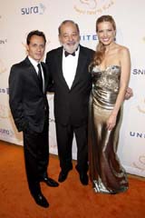 Marc Anthony, Carlos Slim, Petra Nemcova