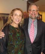 Susan Rockefeller and David Rockefeller, Jr. Photo by:  Joyce Brooks