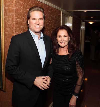 Val Kilmer and Janet Davis, President and CEO of The Bougainvilla House