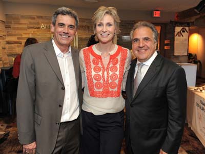 Randall Arney, Jane Lynch, Jim Gianopulos