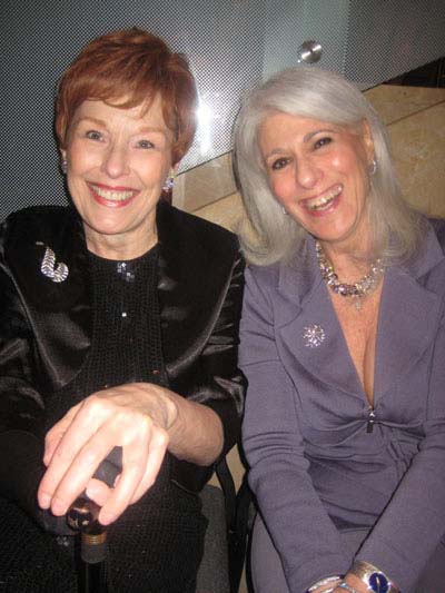 06-05-12 Honoree Kathleen Raitt (L) and Jamie deRoy at the30th Annnual Fred and Adele Aastaire Awards at NYU's's Skirball Center. 566 LaGuardia Place. Monday night 06-04-12