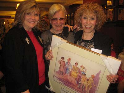 06-08-12 (L-R) Debra Monk. honoree Ann Roth. Carrie Robbins at the League of Professional Theatre Women 30th Anniversary June Awards Luncheon with Roth receiving the Ruth Morley Design Award at Sardi's. 234 West 44th St. Thursday afternoon 06-07-12