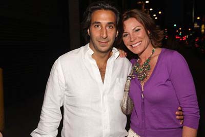 Jacques Azoulay and Countess LuAnn de Lesseps