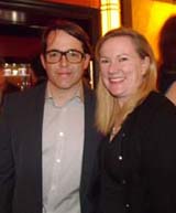 Matthew Broderick, Nominee for  outstanding male dancer (Nice Work if You Can Get it) and Kathleen Marshall, Nominee for Outstanding Broadway Choreographer