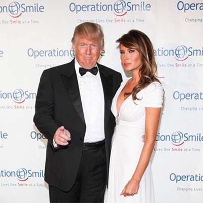 Donald Trump Sr & Melania Trump