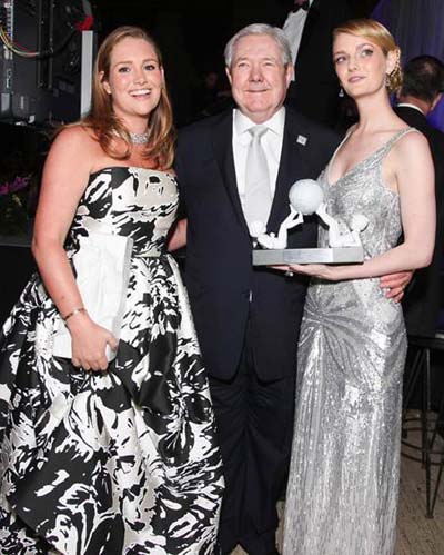 Gillian Hearst Simmonds, Frank Bennack Jr,  Lydia Hearst