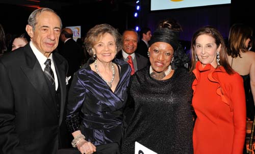 Governor Mario Cuomo & Mrs. Matilda Cuomo, Jessye Norman, Jennie DeSchare