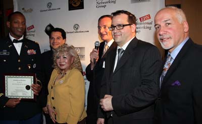 Award Ceremony of Capt. Trent Love, Bill-Lee Lanndis, Gloria T. Cressler, Gerry Mckeon, Marc Segelnick and Steven