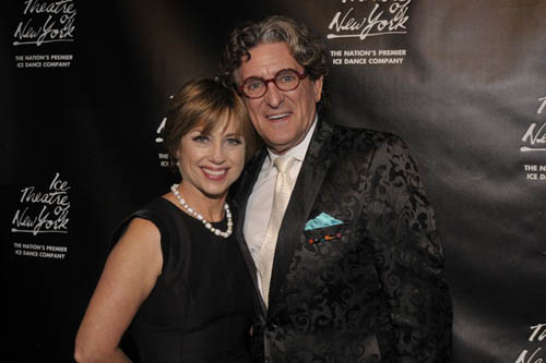   Dorothy Hamill and Charles Pavarini III.  Photo by:  Kenny Jacobson