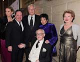 Margo Nederlander, James L. Nederlander, Robert Osborne,James M. Nederlander, Liza Minnelli, Charlene Nederlander. Photo by:  Arthur Marker/Billy Farrell Agency