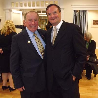 Parade Chairman, John Dunleavy,Gerard Mc Keon, Publisher, Black Tie International Magazine