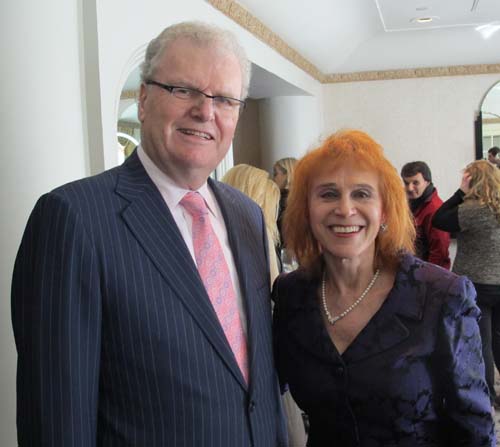 Sir Howard Stringer and Dr Judy Kuriansky