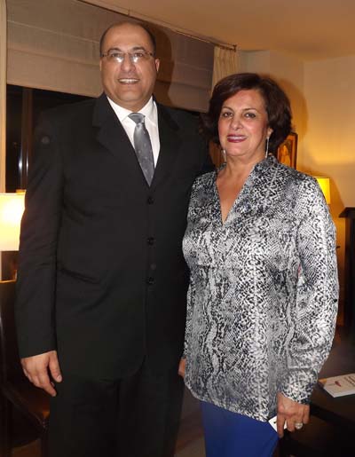 Ambassador Ido Aharoni, and Mahrock Eshaghian