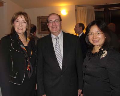 Gail Rachlin, Harold Brooks and Janice Trey, CPA, Executive Director, Global Internet Freedom