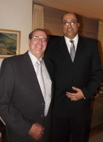 Ambassador Ido Aharoni,  and Harold Brooks