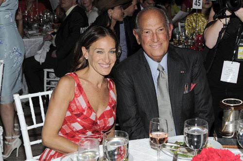 Sarah Jessica Parker and Oscar de la Renta