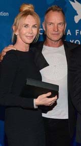 Sting & Trudie Styler .  Photo by:  Getty Images