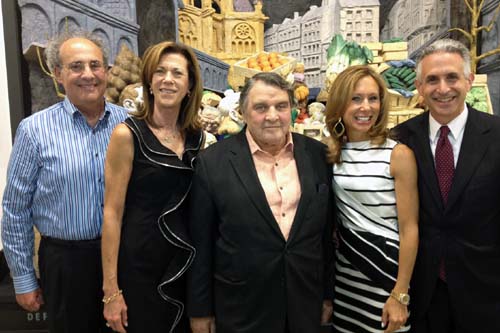 Event Chairs Richard and Debbie Yoken of Chappaqua, William Louis-Dreyfus, and Event Chairs Linda and Seth Plattus