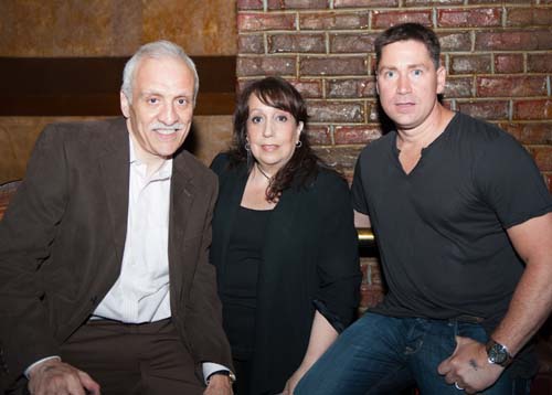 Leslie Kirby, James Macedonio, and George Chrisafis.  Photo by:  Vincent Pelly