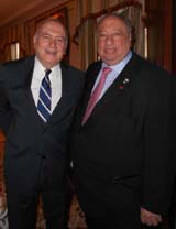 Martin Shafiroff and John A. Catsimatidis .  Photo by:  Joyce Brooks