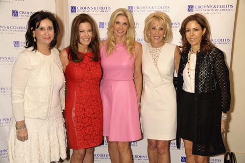 Elyse Newhouse, Ellen Crown, Michelle Swarzman, Michele Sweetwood, Carolyn Rowan. Photo by Rob Rich  2013 robwayne1@aol.com 