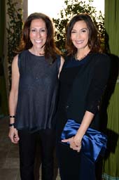  Regina Miller (Geffen Playhouse Chief Development Officer) and actress Teri Hatcher..  Photo by:  Jordan Strauss/Invision for Geffen Playhouse