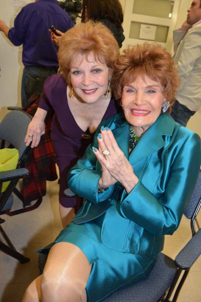 Anita Gillette and Edith Drake.  Photo by:  Rose Billings/Blacktiemagazine.com