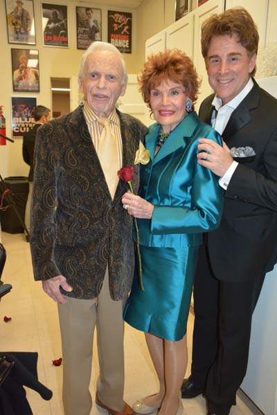 Ervin and Edith Drake with Sal Viviano .  Photo by:  Rose Billings/Blacktiemagazine.com