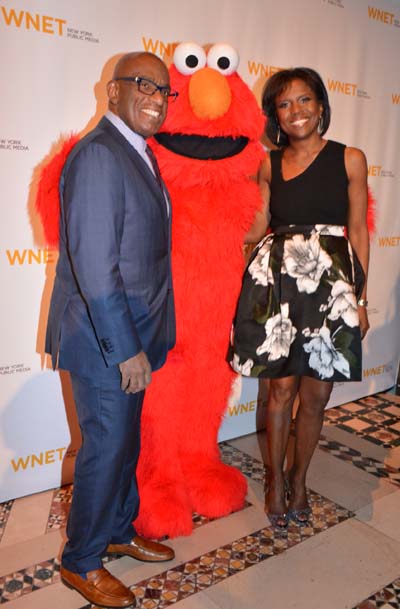  NBC's Al Roker and ABC's Deborah Roberts.  Photo by:  Rose Billings/Blacktiemagazine.com