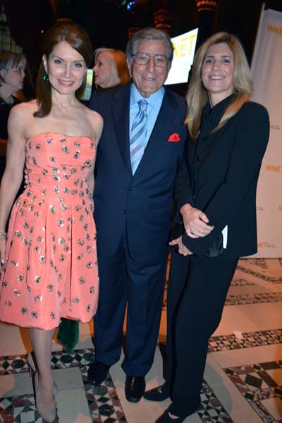 Jean Shafiroff, Tony Bennett and Susan Crow.  Photo by:  Rose Billings/Blacktiemagazine.com