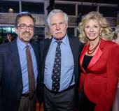 Andrew Revkin, Ted Turner and Sally Ranney, Photo by David Dupuy/AnnieWatt.com (CELF)