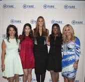 Lianne Mandelbaum, Roxanne Palin, Stephanie Winston Wolkoff, Lori Stokes, Abbey Braverman.  Photo by:  Patrick McMullan