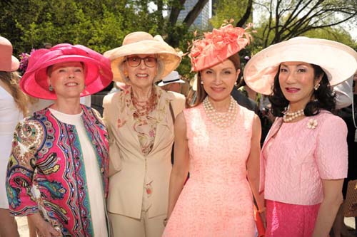 Jeanne Lawrence, Barbara Tober, Jean Shafiroff and  Patricia Shiah. Photos by Rob Rich/SocietyAllure.com  2014 robwayne1@aol.com