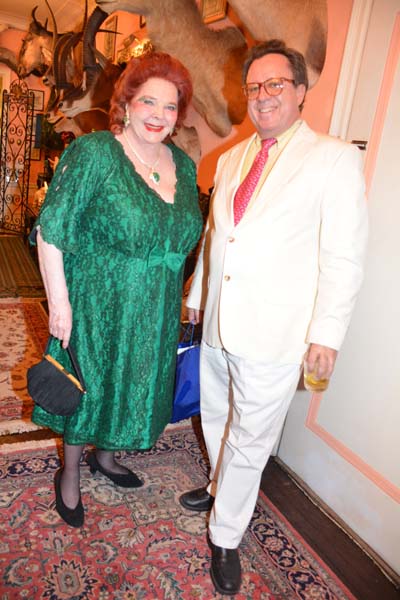  Baroness Gabriele von Langendorff, and Gregory Speck.  Photo by:  Gregory Speck