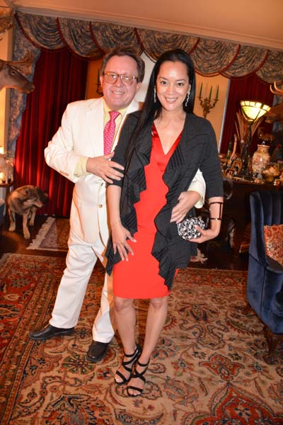 Gregory Speck and Cassandra Seidenfeld.  Photo by:  Rose Billings/Blacktiemagazine.com