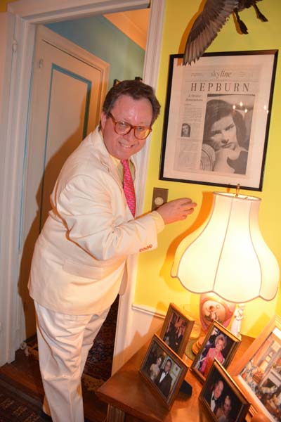 Gregory Speck and Katharine Hepburn.  Photo by:  Rose Billings/Blacktiemagazine.com