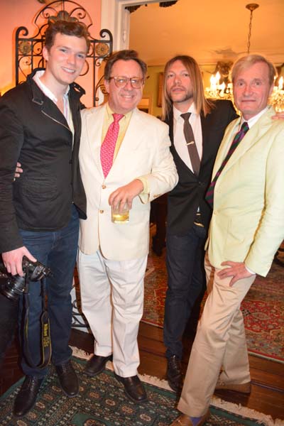 Owen Hoffmann, Gregory Speck, Marc Garcia, Lindsay Smith.  Photo by:  Rose Billings/Blacktiemagazine.com