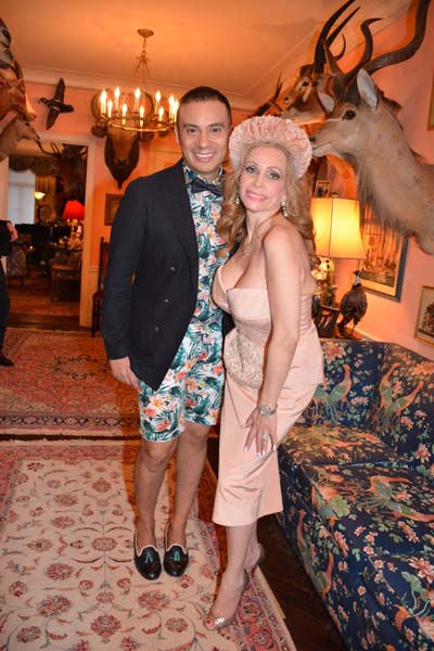 Victor de Souza and Joy Marks.  Photo by:  Rose Billlings/Blacktiemagazine.com