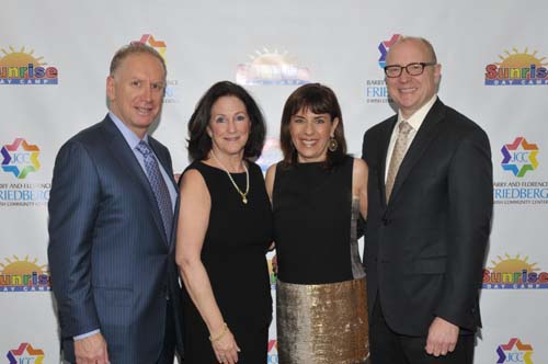 Honorees:  Barry Mandinach, Sara Mandinach, Laurie Girsky and Stephen Girsky