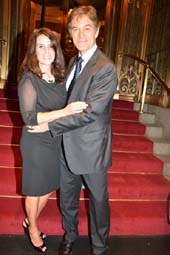 Honoree, Lisa Lemole Oz and Dr. Mehmet Oz.  Photo by:  Rose Billings/Blacktiemagazine.com