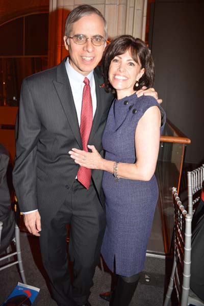 David Nocenti Executive Director Union Settlement and his lovely wife Andrea Shapiro Davis.  Photo by:  Rose Billlings/Blacktiemagazine.com