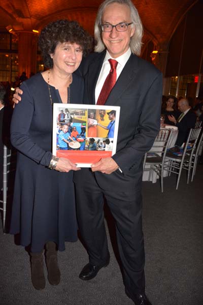 Honoree Robert F. Quaintance and wife Jane Azia .  Photo by:  Rose Billings/Blacktiemagazine.com