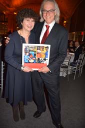 Honoree Robert F. Quaintance and wife Jane Azia .  Photo by:  Rose Billings/Blacktiemagazine.com