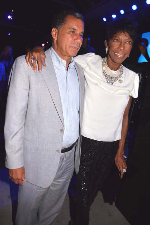  Former Governor David Patterson and The Enchanting Natalie Cole.  Photo by:  Rose Billings/Blacktiemagazine.com